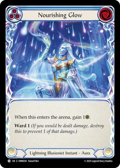 Nourishing Glow (Blue) - Omens of the Third Age FAB spoiler