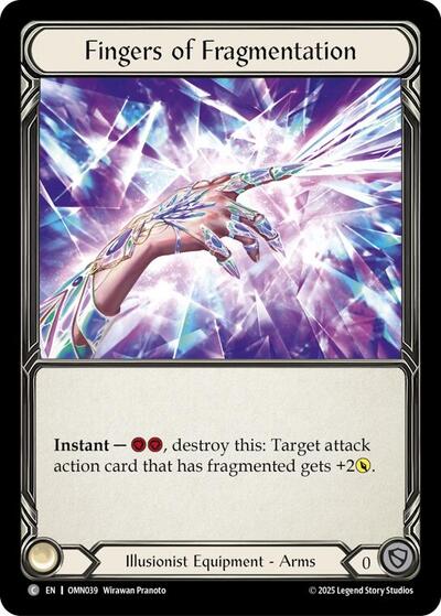 Fingers Of Fragmentation - Omens of the Third Age FAB spoiler