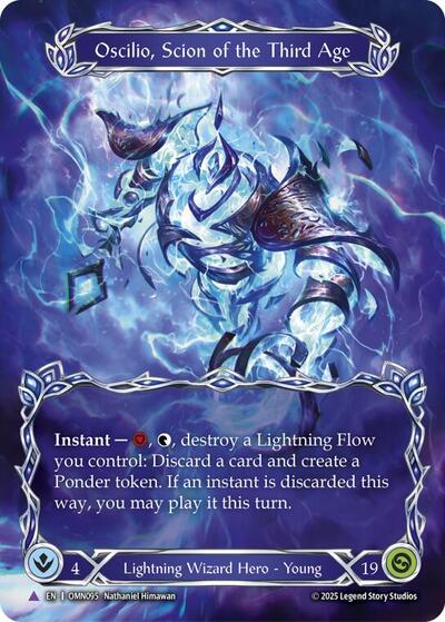 Oscilio Scion Of The Third Age (Marvel) - Omens of the Third Age FAB spoiler