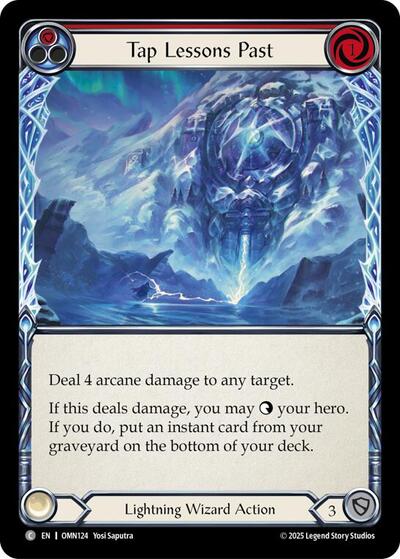 Tap Lessons Past (Red) - Omens of the Third Age FAB spoiler