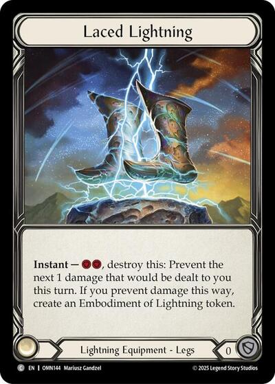 Laced Lightning - Omens of the Third Age FAB spoiler
