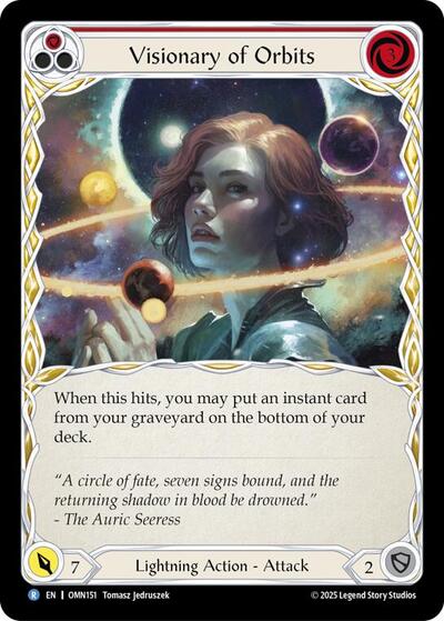 Visionary Of Orbits (Red) - Omens of the Third Age FAB spoiler