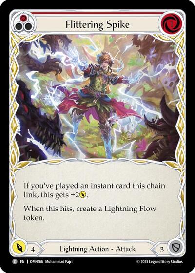 Flittering Spike (Red) - Omens of the Third Age FAB spoiler
