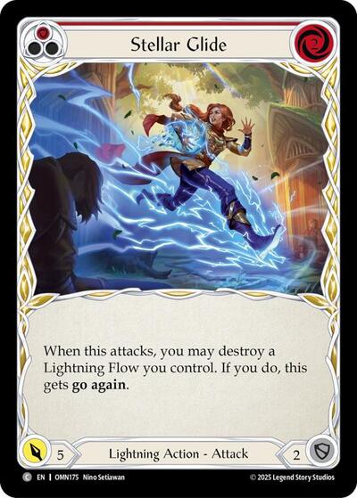 Stellar Glide (Red) - Omens of the Third Age FAB spoiler