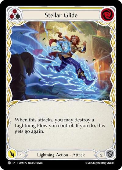 Stellar Glide (Yellow) - Omens of the Third Age FAB spoiler