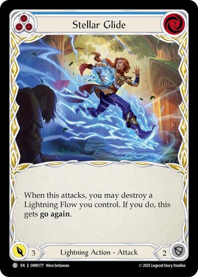 Stellar Glide (Blue) - Omens of the Third Age FAB spoiler