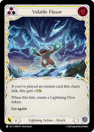 Volatile Fluxor (Yellow) - Omens of the Third Age FAB spoiler
