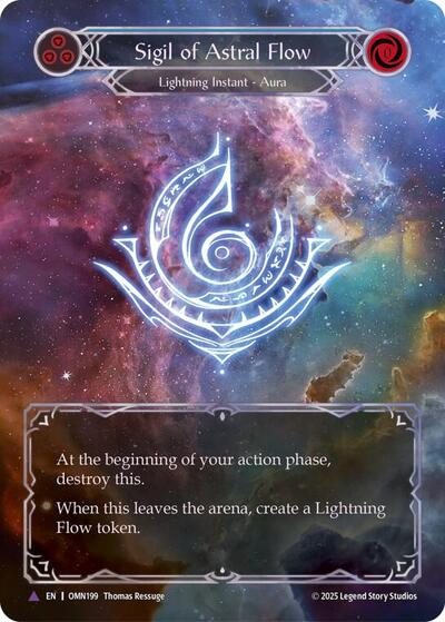 Sigil Of Astral Flow (Blue) (Marvel) - Omens of the Third Age FAB spoiler