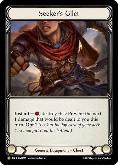 Seekers Gilet - Omens of the Third Age FAB spoiler