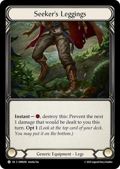 Seekers Leggings - Omens of the Third Age FAB spoiler