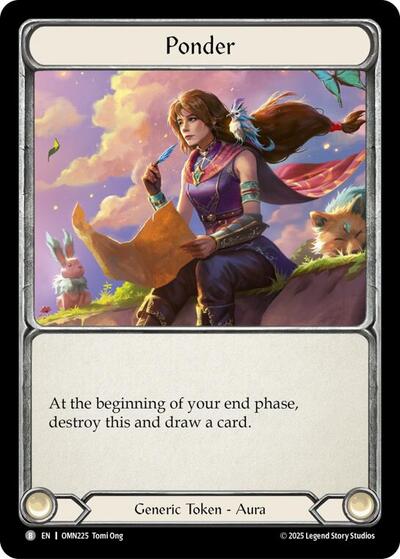 Ponder - Omens of the Third Age FAB spoiler