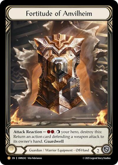 Fortitude Of Anvilheim - Omens of the Third Age FAB spoiler