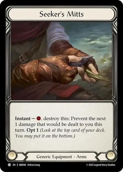 Seeker's Mitts - Silver Age Chapter 3 FAB spoiler