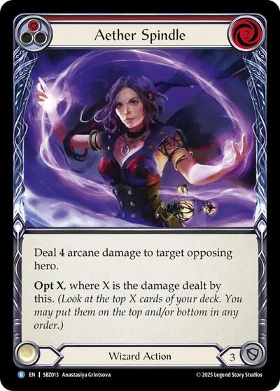 Aether Spindle (Red) - Silver Age Chapter 3 FAB spoiler
