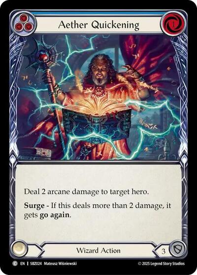 Aether Quickening (Blue) - Silver Age Chapter 3 FAB spoiler