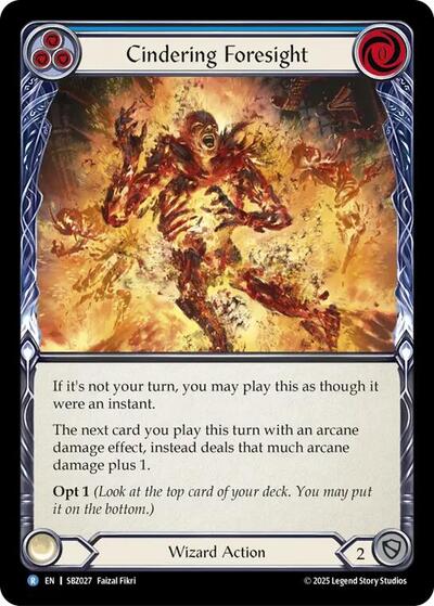 Cindering Foresight (Blue) - Silver Age Chapter 3 FAB spoiler