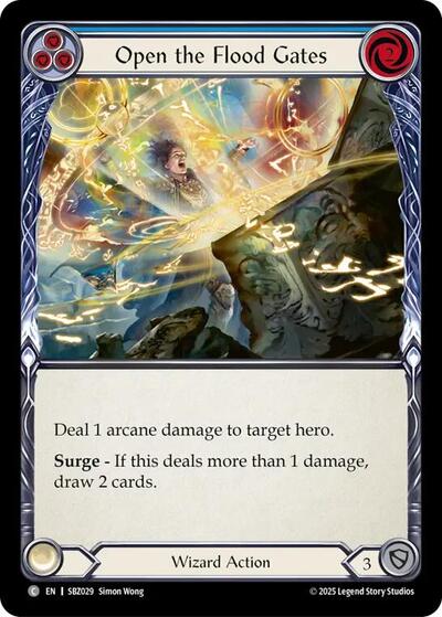 Open the Flood Gates (Blue) - Silver Age Chapter 3 FAB spoiler