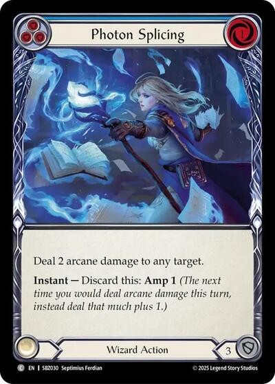 Photon Splicing (Blue) - Silver Age Chapter 3 FAB spoiler