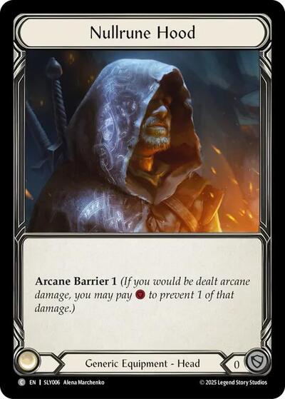 Nullrune Hood - Silver Age Chapter 3 FAB spoiler