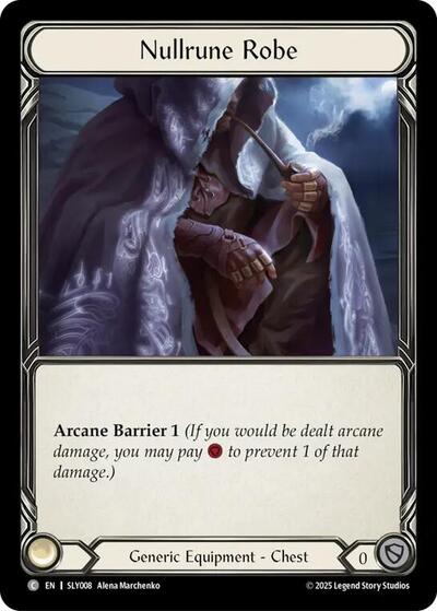 Nullrune Robe - Silver Age Chapter 3 FAB spoiler