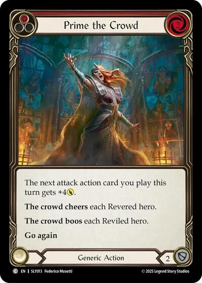 Prime the Crowd (Red) - Silver Age Chapter 3 FAB spoiler
