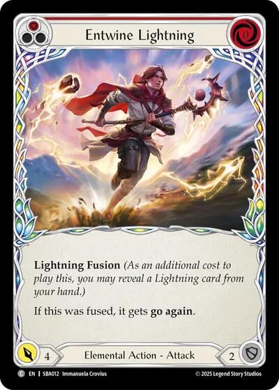Entwine Lightning (Red) - Silver Age Chapter 3 FAB spoiler