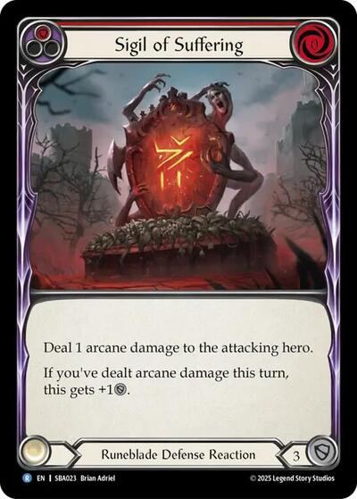 Sigil of Suffering (Red) - Silver Age Chapter 3 FAB spoiler