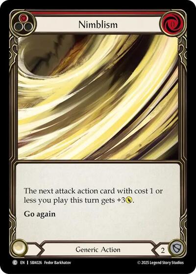 Nimblism (Red) - Silver Age Chapter 3 FAB spoiler