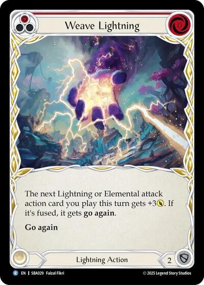 Weave Lightning (Red) - Silver Age Chapter 3 FAB spoiler