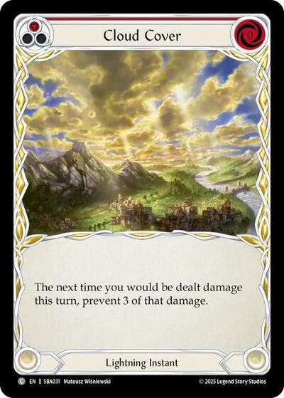 Cloud Cover (Red) - Silver Age Chapter 3 FAB spoiler