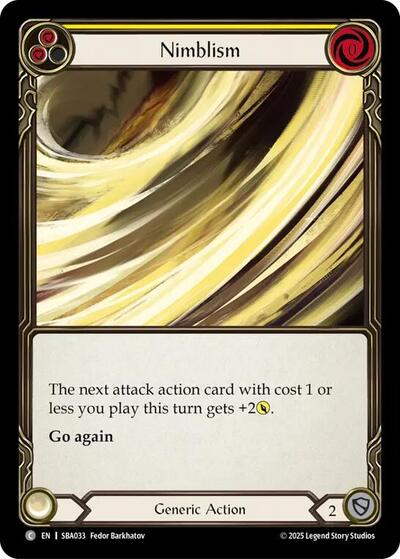 Nimblism (Yellow) - Silver Age Chapter 3 FAB spoiler