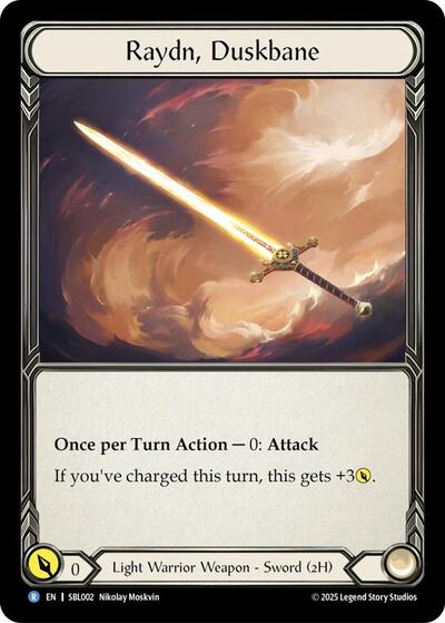 Raydn, Duskbane - Silver Age Chapter 3 FAB spoiler