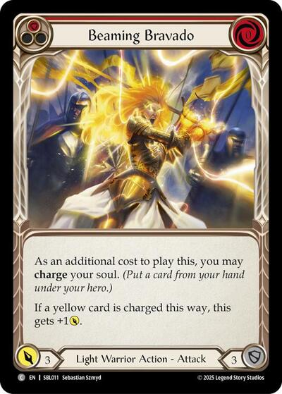 Beaming Bravado (Red) - Silver Age Chapter 3 FAB spoiler