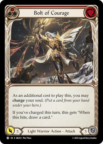 Bolt of Courage (Red) - Silver Age Chapter 3 FAB spoiler