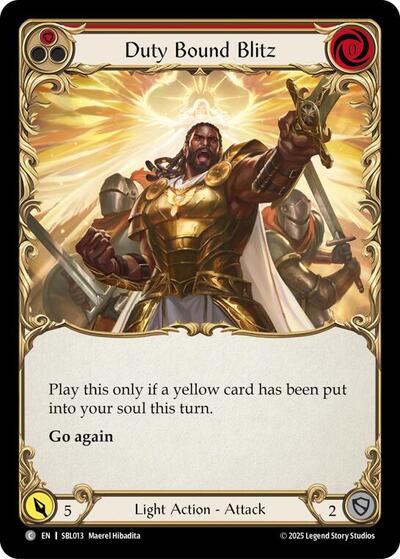 Duty Bound Blitz (Red) - Silver Age Chapter 3 FAB spoiler