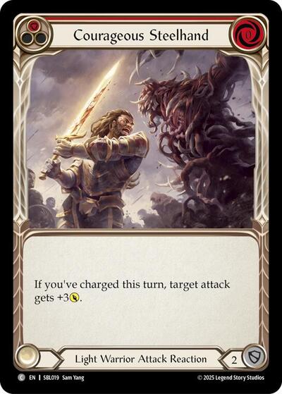 Courageous Steelhand (Red) - Silver Age Chapter 3 FAB spoiler