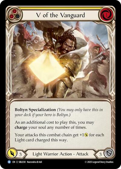 V of the Vanguard (Yellow) - Silver Age Chapter 3 FAB spoiler