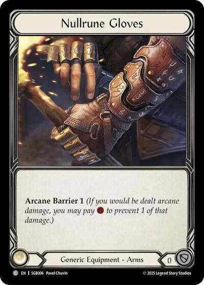 Nullrune Gloves - Silver Age Chapter 3 FAB spoiler