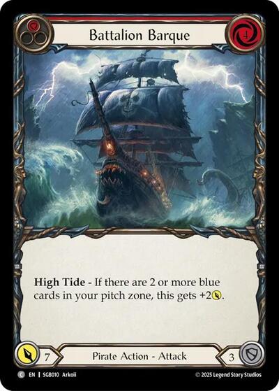 Battalion Barque (Red) - Silver Age Chapter 3 FAB spoiler