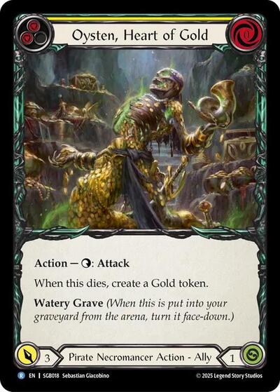 Oysten, Heart of Gold (Yellow) - Silver Age Chapter 3 FAB spoiler