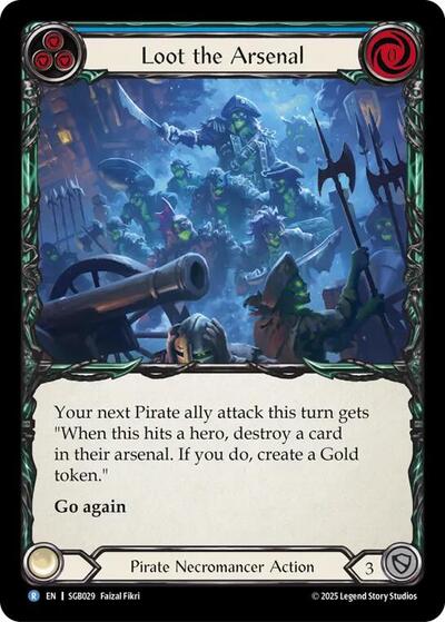 Loot the Arsenal (Blue) - Silver Age Chapter 3 FAB spoiler