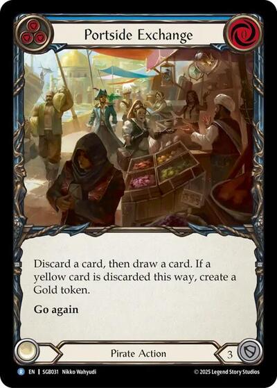 Portside Exchange (Blue) - Silver Age Chapter 3 FAB spoiler
