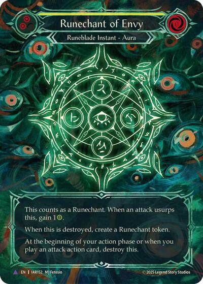 Runechant of Envy (Yellow)(Marvel) - Omens of the Third Age FAB spoiler
