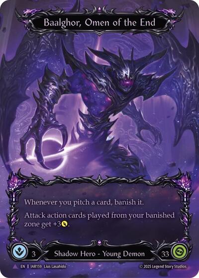 Baalghor, Omen of the End (Marvel) - Omens of the Third Age FAB spoiler