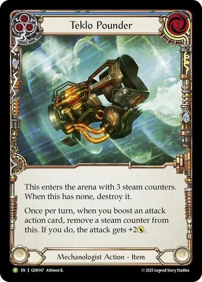 Teklo Pounder (Blue) - Gem Pack 5 FAB spoiler