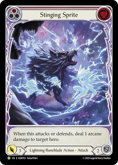 Stinging Sprite (Red) - Gem Pack 5 FAB spoiler