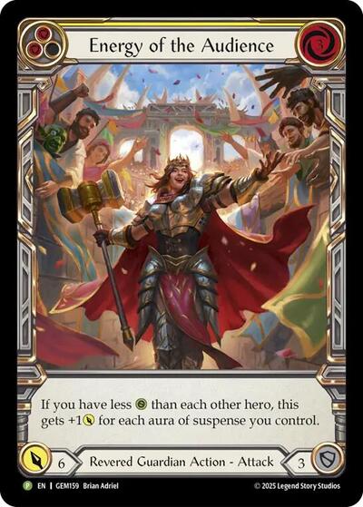 Energy of the Audience (Yellow) - Gem Pack 5 FAB spoiler