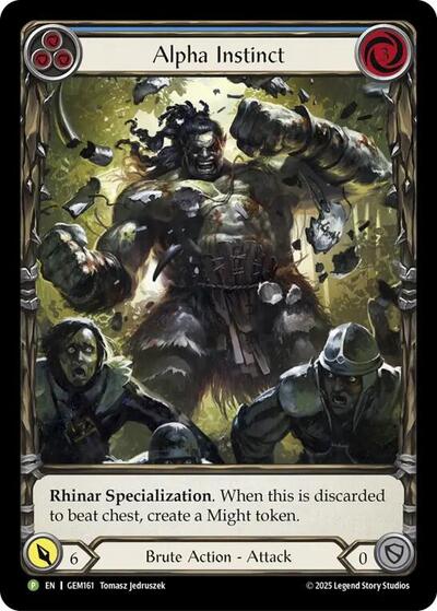 Alpha Instinct (Blue) - Gem Pack 5 FAB spoiler