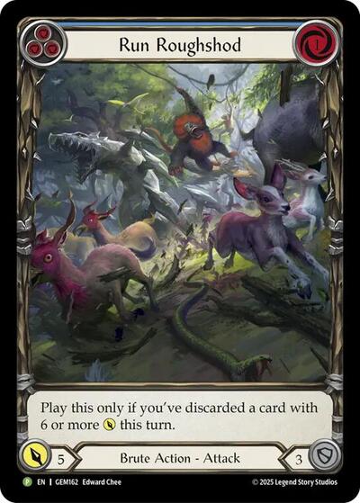 Run Roughshod (Blue) - Gem Pack 5 FAB spoiler