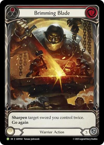 Brimming Blade (Red) - Gem Pack 5 FAB spoiler